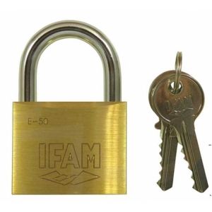 Ifam Brass Padlock or (E30 30mm KA2 KA1)